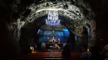 Catedral de Sal fica em Zipaquirá - Juancho Torres/Getty Images