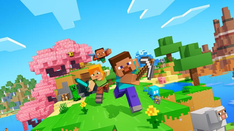 Imagem promocional de Minecraft - Divulgação/Mojang Studios