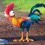 personagem Hei Hei em "Moana- Um Mar de Aventuras"