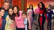 Imagens promocionais das séries 'Os Feiticeiros de Waverly Place' e 'Os Vilões de Valley View' - Divulgação/Disney Channel