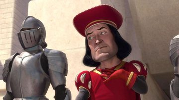 Lorde Farquaad em cena de "Shrek" (2001) - Reprodução/DreamWorks