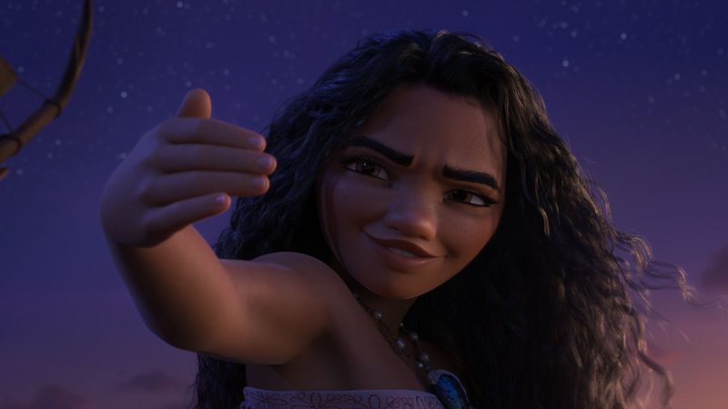 Cena de 'Moana 2' - Reprodução/Disney