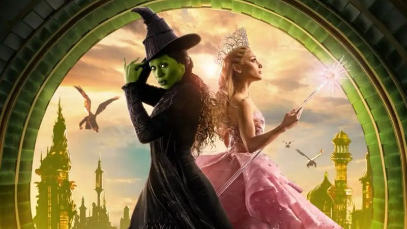 Imagem promocional do filme 'Wicked' (2024) - Divulgação/Universal Pictures