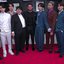 Bang Si-hyuk e BTS no Red Carpet do GRAMMY Awards em 2022