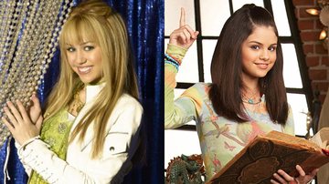 Imagens de 'Hannah Montana' e 'Os Feiticeiros de Waverly Place' - Divulgação/Disney