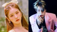 K-pop idols Heejin, do LOONA, e o solista Woodz - Divulgação/Blockberry Creative/EDAM Entertainment