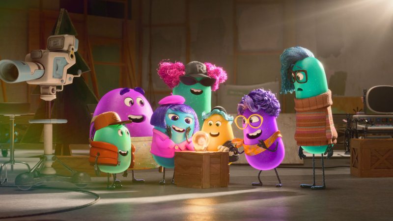 Cena da animação 'Produção de Sonhos' - Divulgação/Pixar