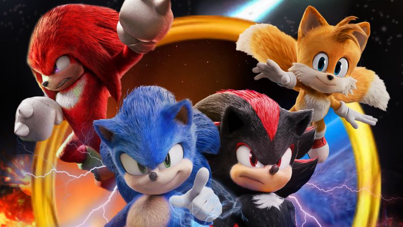 Imagem promocional de "Sonic 3" - Divulgação/ Paramount Pictures