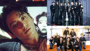 Jungkook, Stray Kids e SEVENTEEN - Divulgação/BigHit Music e Reprodução/X/Stray_Kids/pledis_17