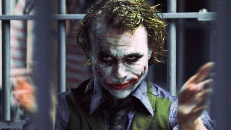 Coringa de Heath Ledger em 'Batman: O Cavaleiro das Trevas' - Reprodução/Warner Bros. Pictures