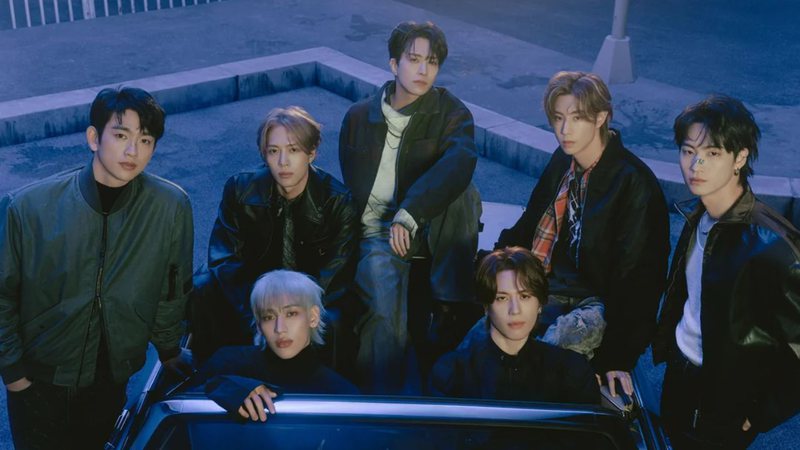 GOT7 em concept photo para "WINTER HEPTAGON" - Divulgação/Warner Music Korea