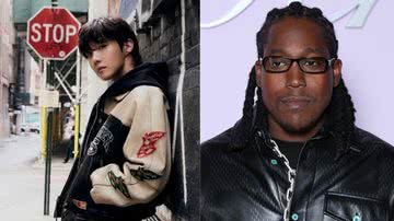 J-Hope, integrante do BTS, e o rapper Don Toliver - Divulgação/Big Hit Music/Pascal Le Segretain/Getty Images