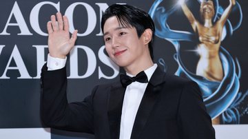 Jung Hae In no tapete vermelho da premiação Blue Dragon Film Awards - Han Myung-Gu/Getty Images