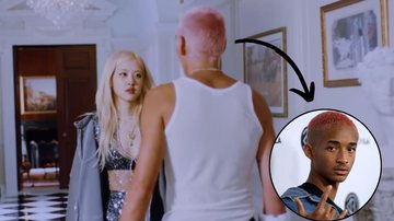 Rosé no clipe de 'toxic till the end' e Jaden Smith - Reprodução/YouTube/ROSÉ e Amanda Edwards/WireImage