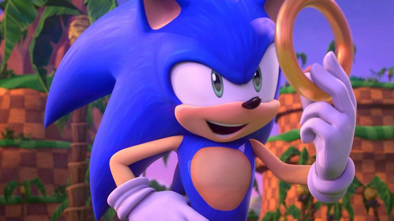 Sonic na série 'Sonic Prime' - Reprodução/Netflix