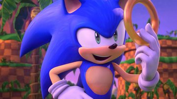 Sonic na série 'Sonic Prime' - Reprodução/Netflix