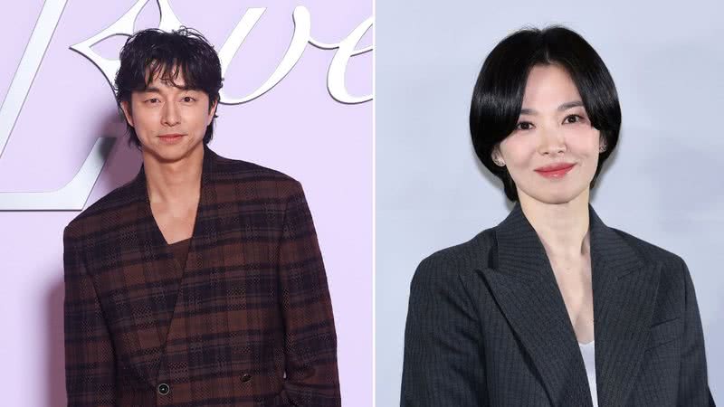 Ator Gong Yoo e a atriz Song Hye Kyo - Han Myung-Gu/Marc Piasecki/WireImage/GettyImages