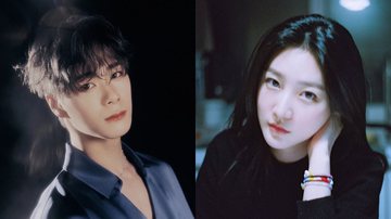 Moonbin, do ASTRO e atris Kim Sae Ron - Reprodução/Instagram/ron_sae/Fantagio