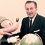 Walt Disney em retrato de 1955