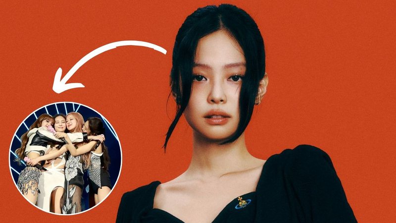 Jennie e integrantes do BLACKPINK - Divulgação/ODD ATELIER e Emma McIntyre/Getty Images