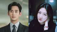 Kim Soo Hyun e Kim Sae Ron - Divulgação/tvN e Reprodução/Instagram/ron_sae