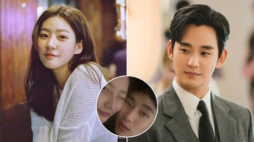 Atores Kim Sae Ron e Kim Soo Hyun - Divulgação/tvN e Reprodução/Instagram/ron_sae