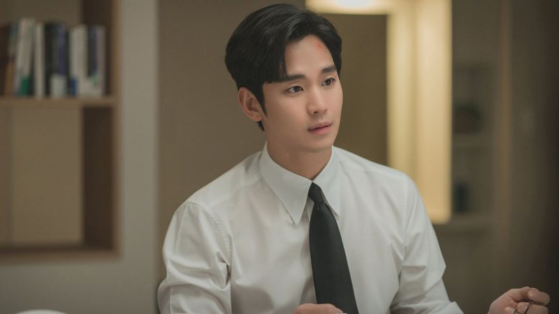 Kim Soo Hyun em cena de 'Rainha das Lágrimas' - Divulgação/tvN