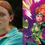 Sadie Sink como Max em Stranger Thins e Jean Gray