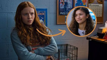 Sadie Sink e Zendaya - Reprodução/Netflix/Sony