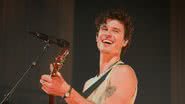 Shawn Mendes em show no Tempodrom - Frank Hoensch/Redferns/Getty Images