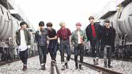 Photo Sketch do BTS para 'I Need U' - Divulgação/BIGHIT Music
