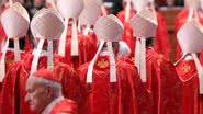 Cardeais à caminho do Conclave em 2013 - Franco Origlia/Getty Images