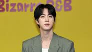 Jin, do BTS, em coletiva de imprensa de "A Pousada Bizarra de Kian84" - Han Myung-Gu/WireImage