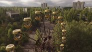 Cidade abandonada de Pripyat, na Ucrânia, atingida pelo acidente de Chernobyl - Sean Gallup/Getty Images