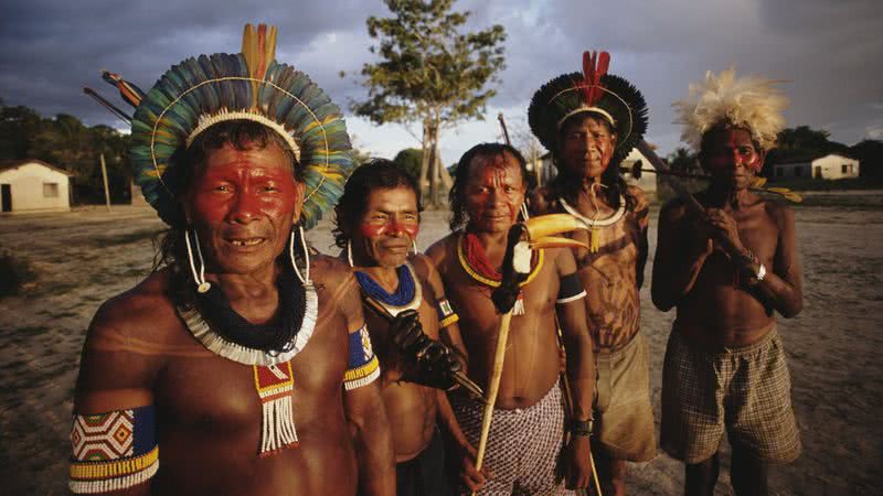 Indígenas da tribo Kayapó - Scott Wallace/Getty Images