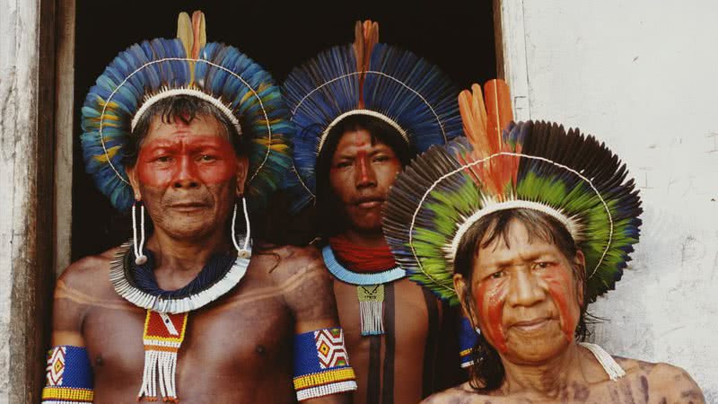 Indígenas da tribo Kayapó - Scott Wallace/Getty Images