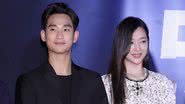 Kim Soo Hyun e Sulli na pré-estreia de 'Real' em 2017 - Han Myung-Gu/WireImage/Getty Images