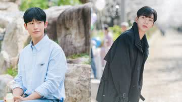 Jung Hae In em 'O Amor Mora ao Lado' e Rowoon em 'Nosso Destino' - Divulgação/tvN/JTBC