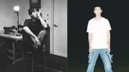 Tablo, integrante do Epik High, e RM, do BTS - Divulgação/Big Hit Music/Reprodução Instagram/blobyblo