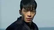 Wi Ha Joon como Hwang Jun Ho em 'Round 6' - Reprodução/Netflix