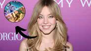 Sydney Sweeny no lançamento de My Way Refillable Parfum da Armani, em 2023 - Theo Wargo/Getty Images for Armani beauty/Hazelight Studios