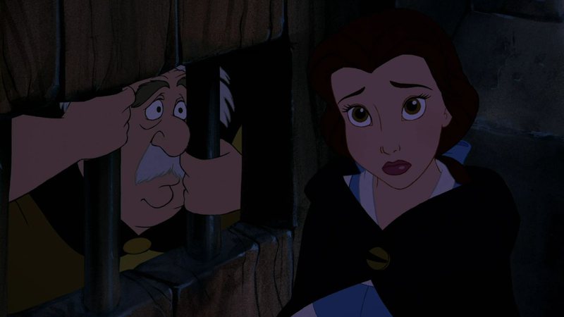 Cena da animação 'A Bela e a Fera' (1991) - Reprodução/Disney