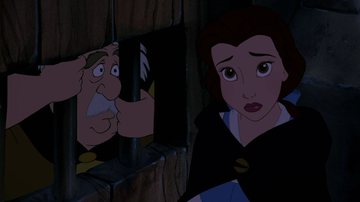 Cena da animação 'A Bela e a Fera' (1991) - Reprodução/Disney