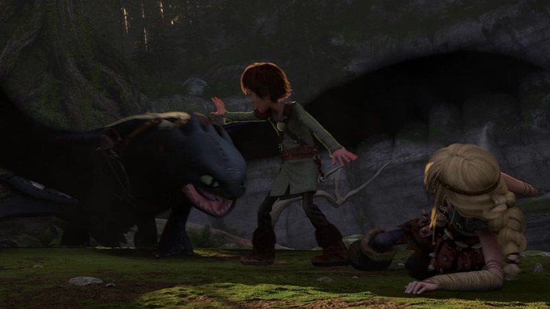 Cena da animação 'Como Treinar o Seu Dragão' (2010) - Reprodução/DreamWorks