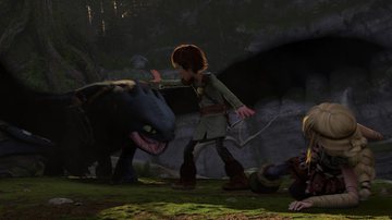 Cena da animação 'Como Treinar o Seu Dragão' (2010) - Reprodução/DreamWorks