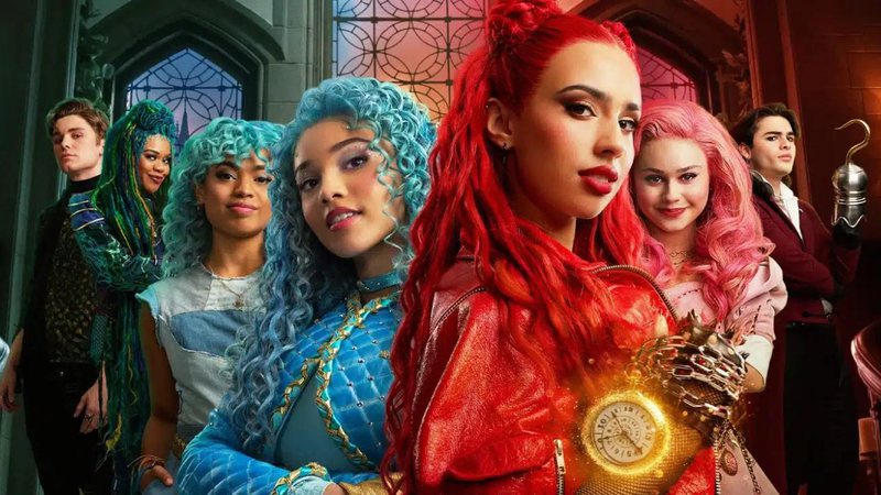 Pôster de 'Descendentes: A Ascensão de Copas' - Divulgação/Disney