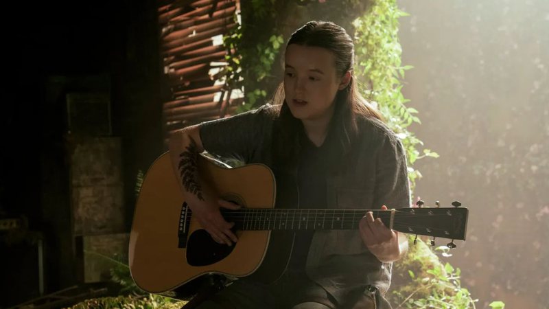 Ellie em cena da segunda temporada de 'The Last of Us' - Reprodução/HBO