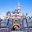 Castelo do parque Disneyland, na Califórnia