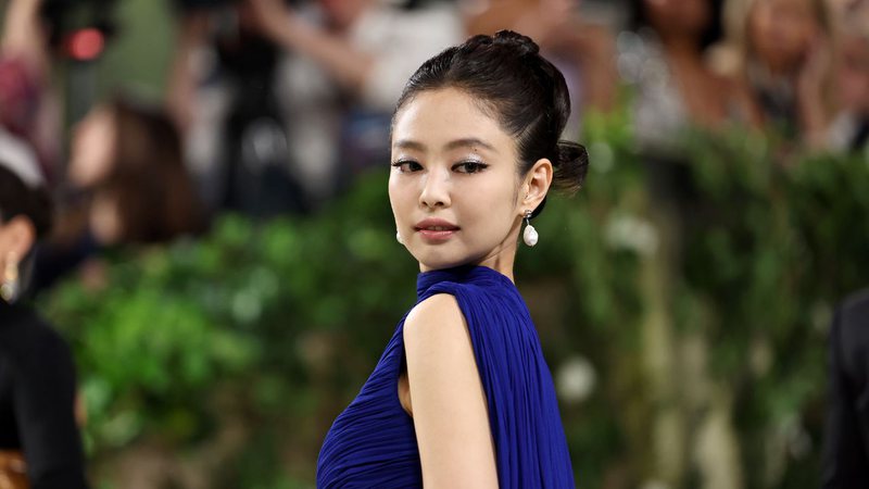 Jennie, do BLACKPINK no MET Gala 2024 - Jamie McCarthy/Getty Images