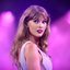 Taylor Swift durante a The Eras Tour em Londres
